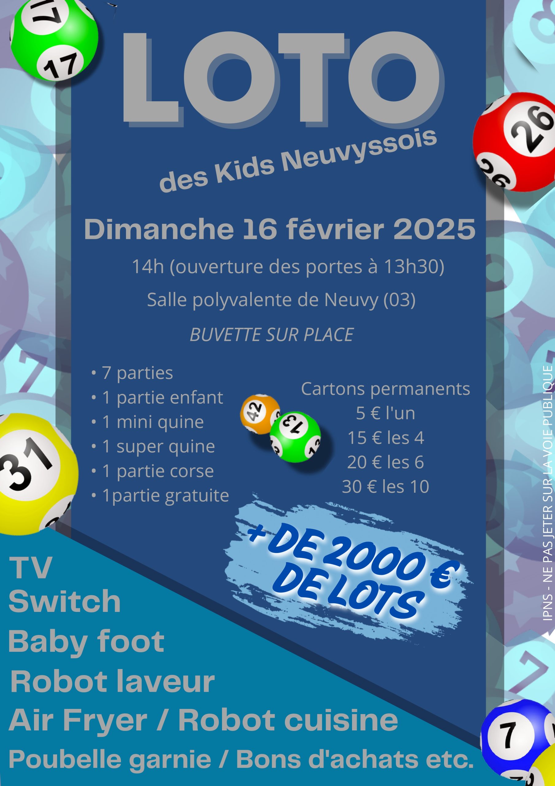 LES KIDS NEUVYSSOIS - LOTO